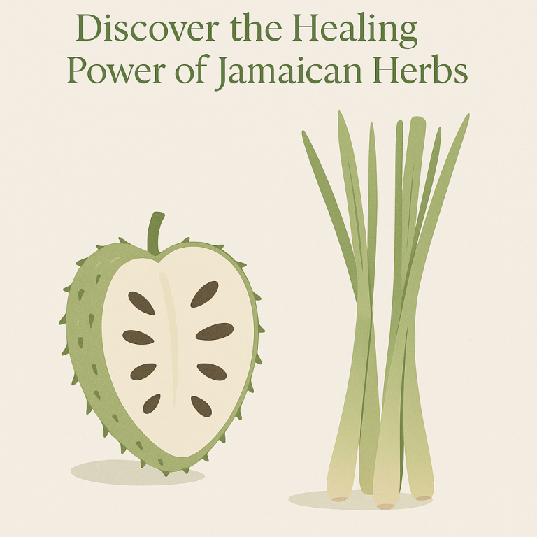 Discover the Healing Power of Jamaican Herbs: Unlocking the Benefits of Soursop and Lemongrass