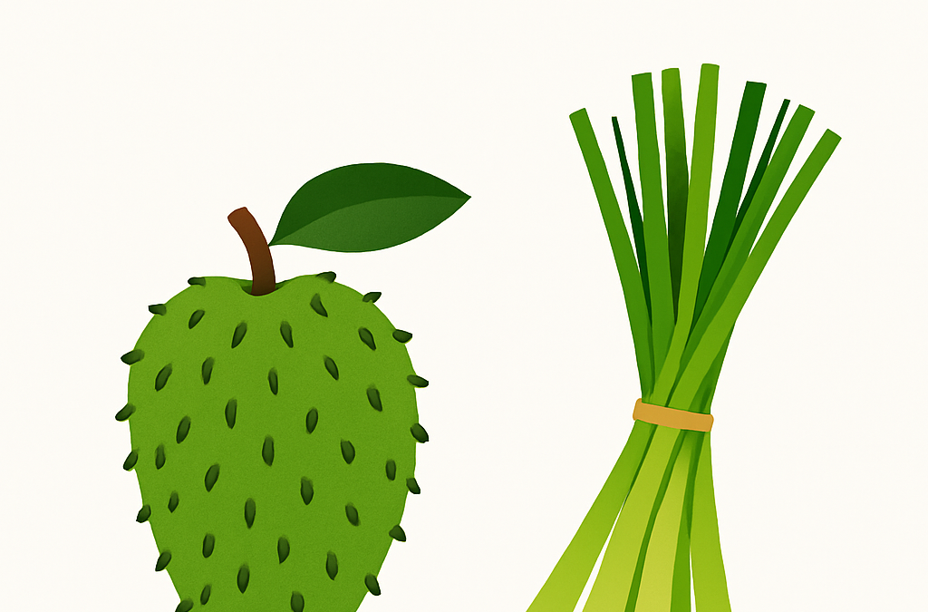 Discover the Healing Powers of Jamaican Herbs: How Soursop and Lemongrass Can Boost Your Health Naturally